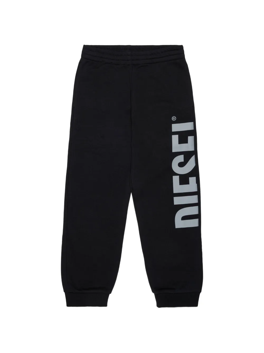Diesel Kids Pantaloni sportivi con stampa - Nero