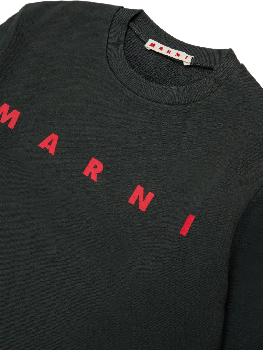 Marni Kids Trui met logoprint Zwart
