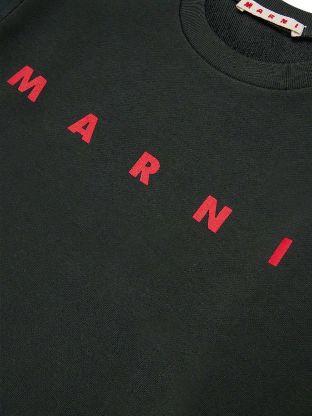 Marni Kids Trui met logoprint Zwart