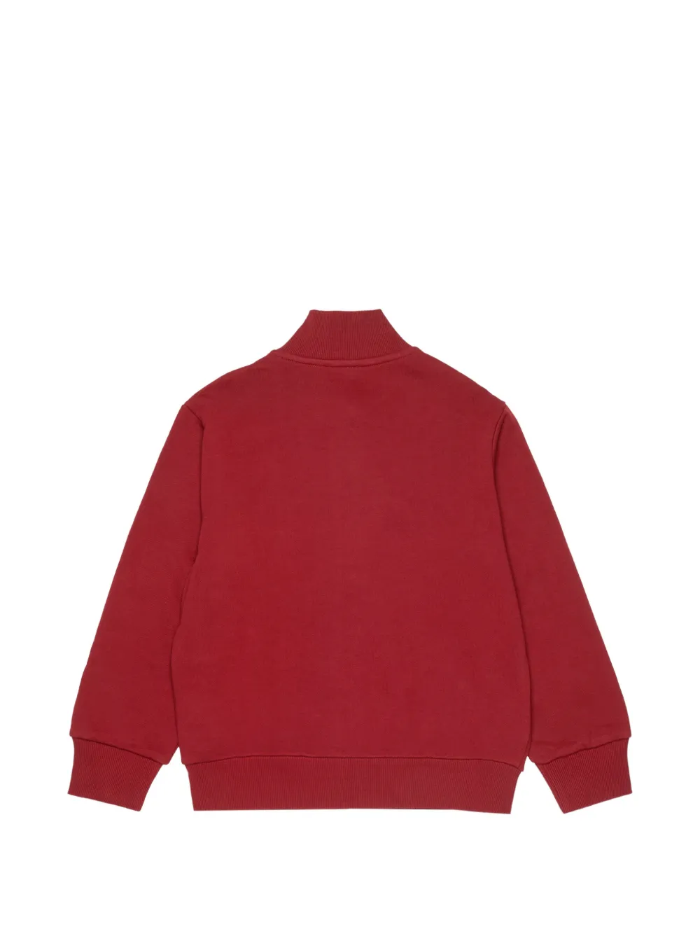 Diesel Kids Katoenen sweater met logo-print Rood