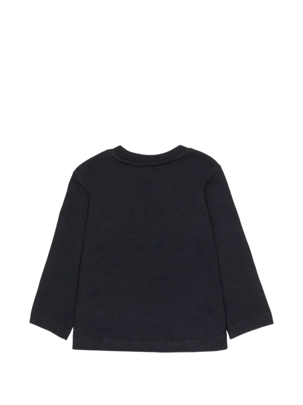DSQUARED2 KIDS T-shirt met lange mouwen en logo-print Zwart
