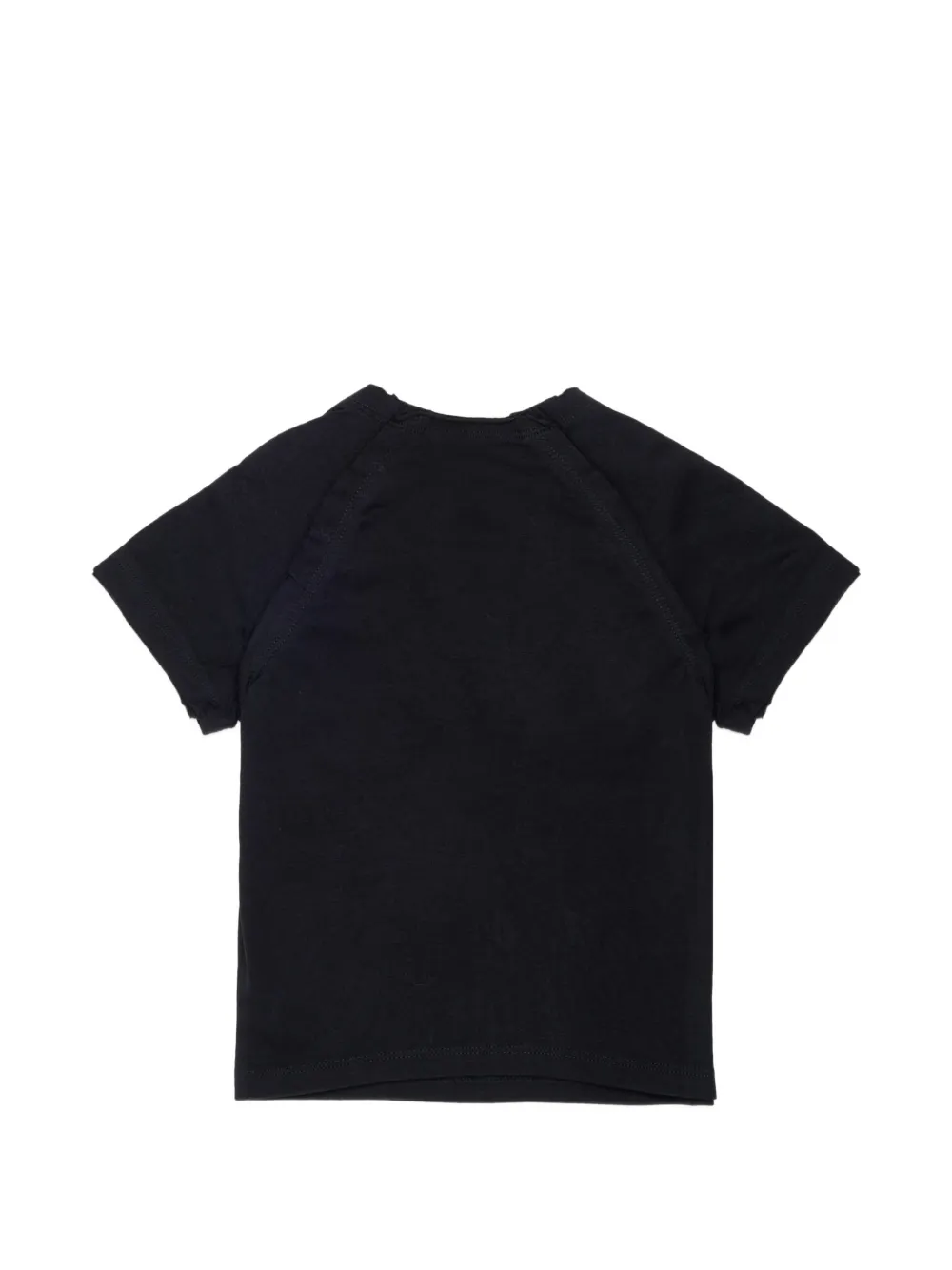 Diesel Kids T-shirt met logoprint Zwart