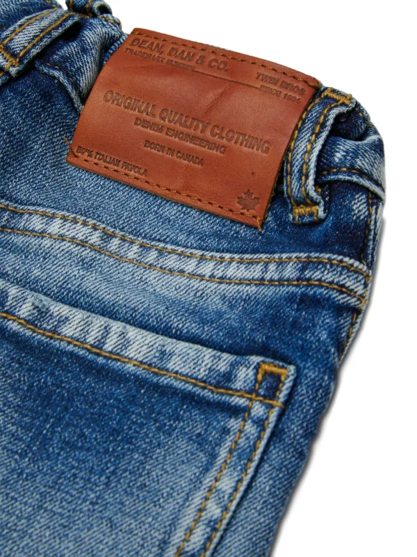 DSQUARED2 KIDS washed-effect slim-fit Jeans | Blue | FARFETCH