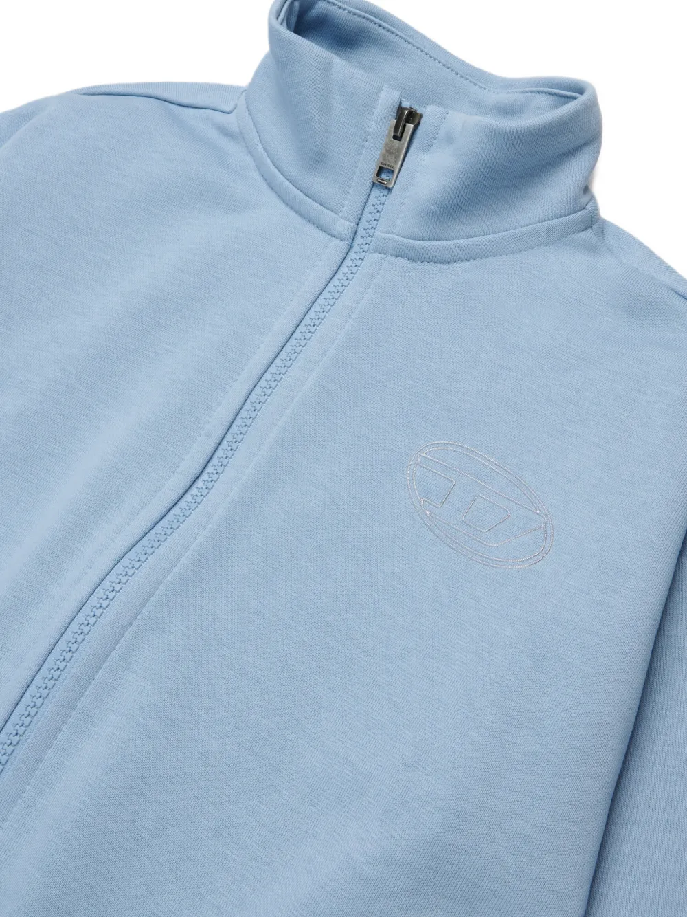 Diesel Kids Sweater met geborduurd logo Blauw