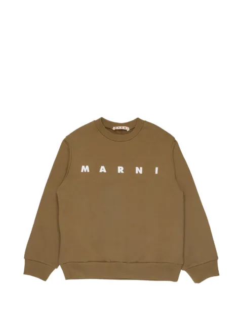 Marni Kids logo-print sweatshirt