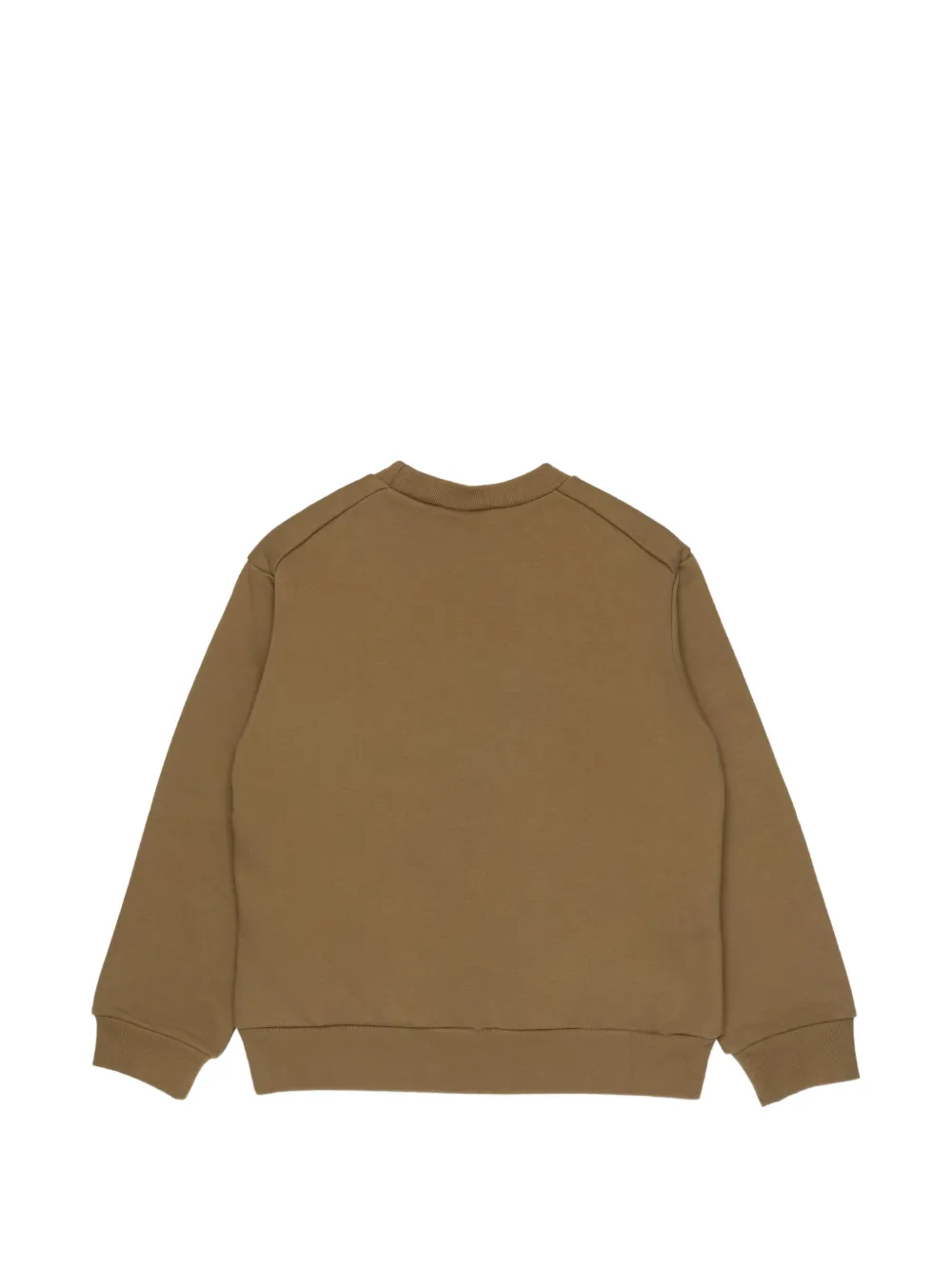 Marni Kids Sweater met logoprint Bruin