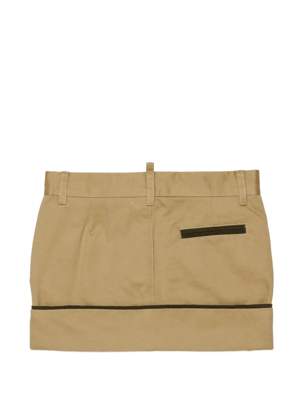 DSQUARED2 KIDS shirt met logoprint Beige