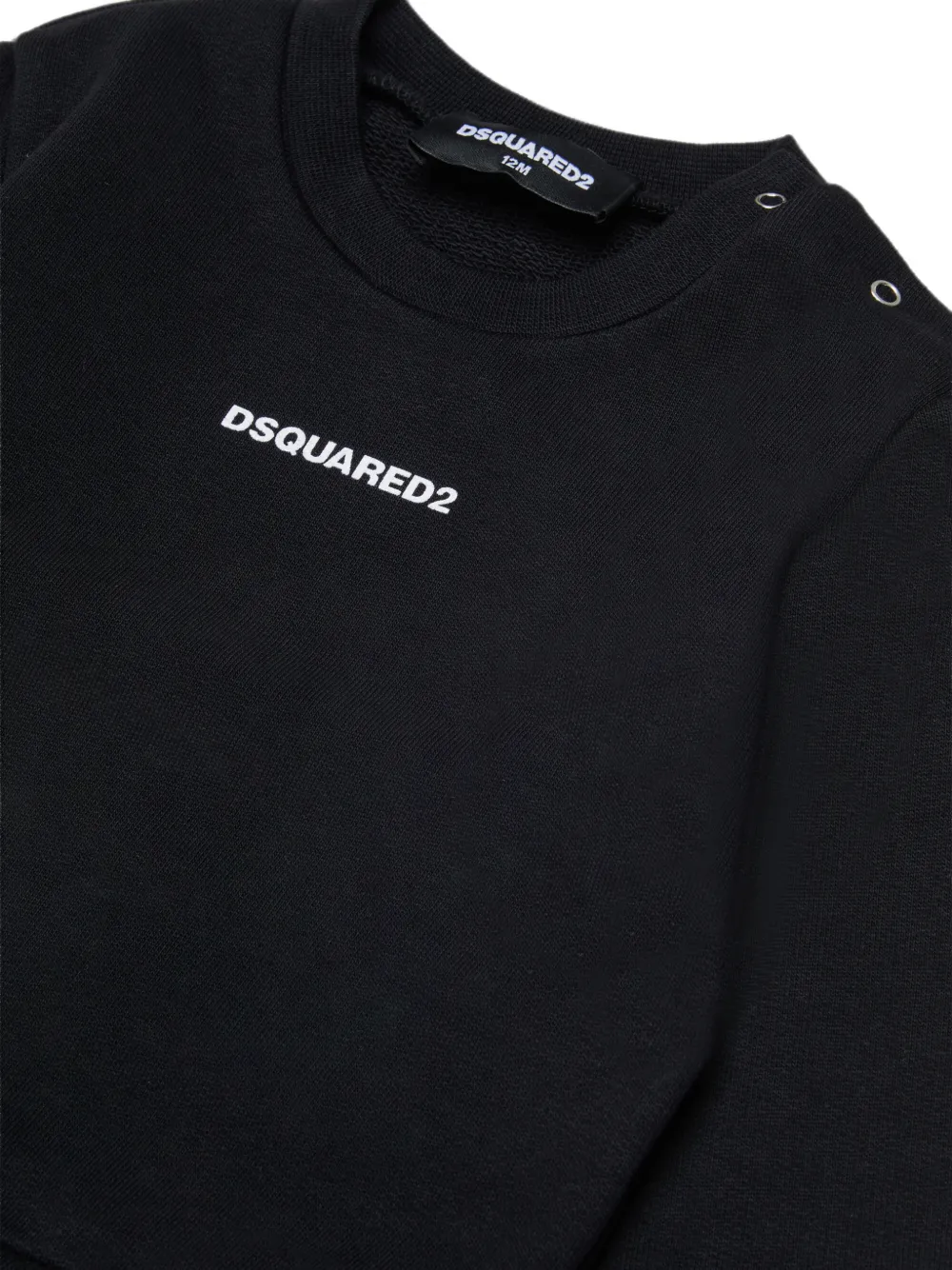 Dsquared2 Logo-print Drawstring Tracksuit In Black