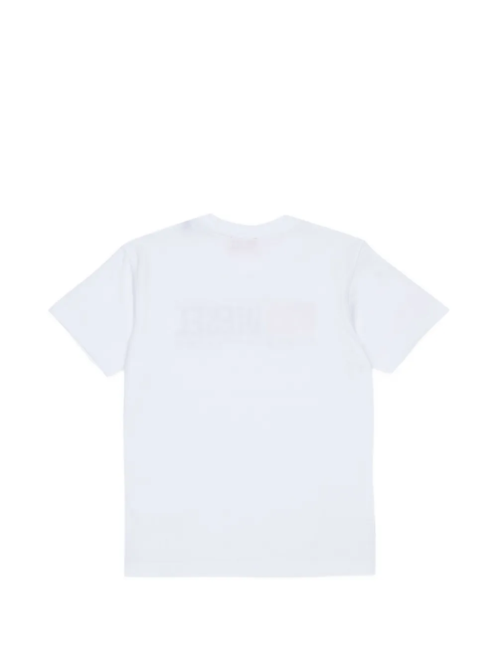 Diesel Kids T-shirt met logoprint Wit