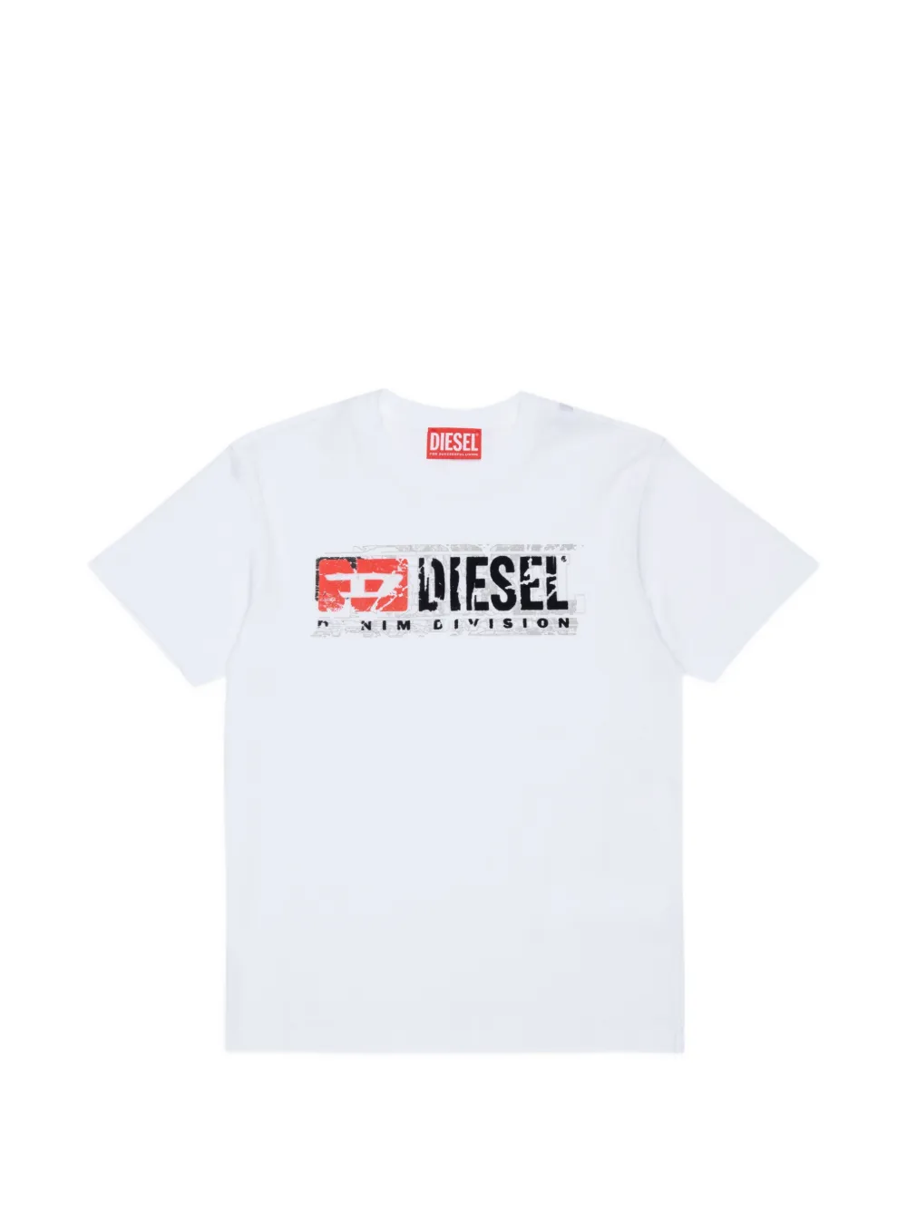 Diesel Kids T-shirt con logo - Bianco