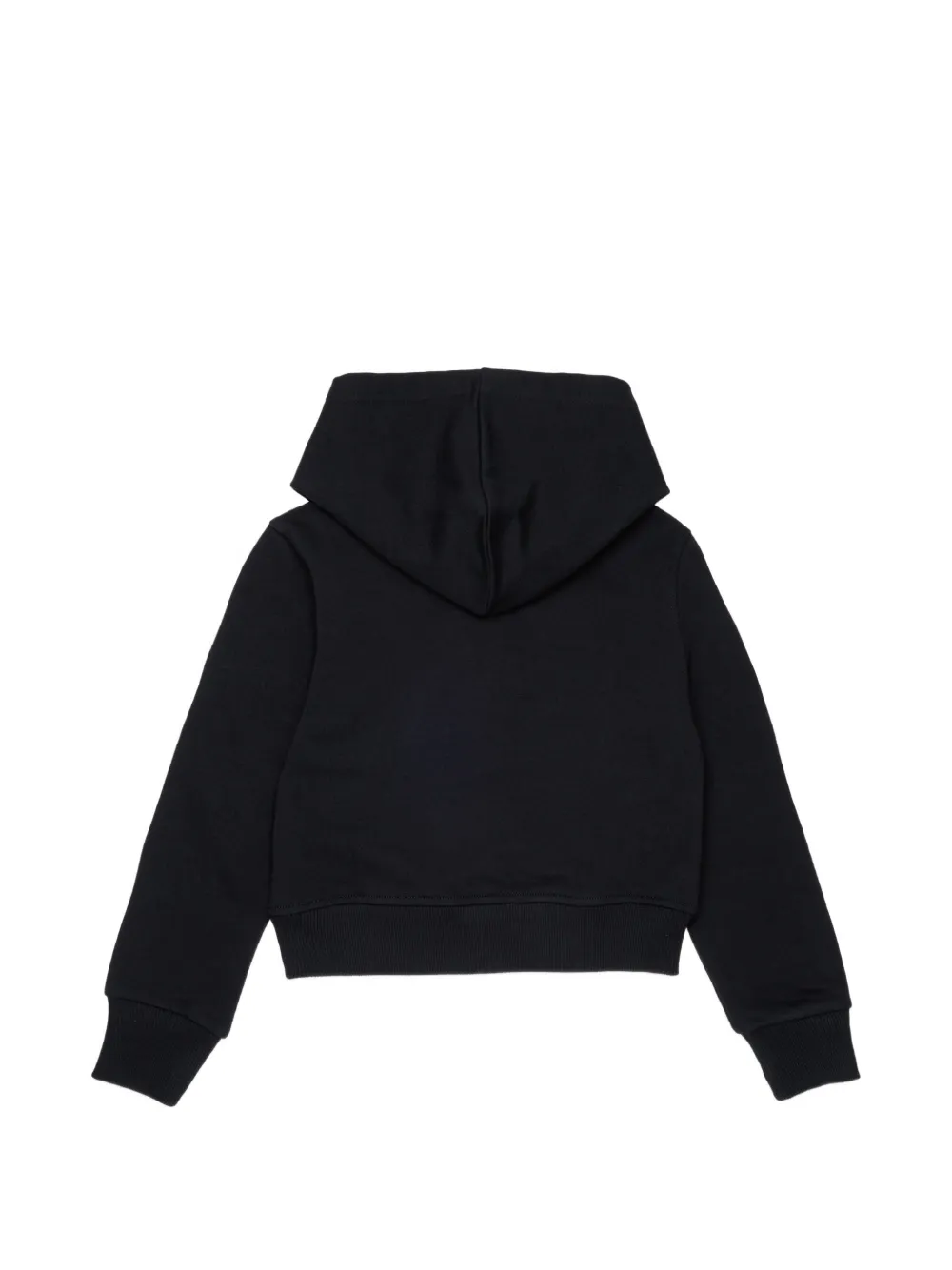 Diesel Kids Hoodie verfraaid met pailletten Zwart