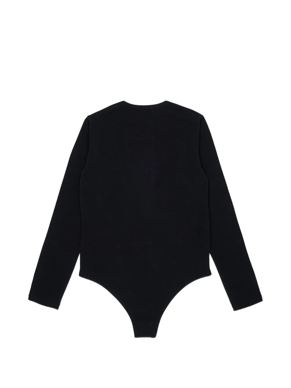 Diesel Kids Romper met geborduurd logo en lange mouwen Zwart
