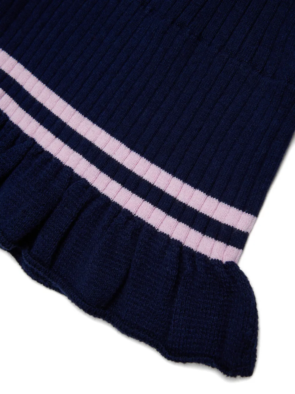 Marni Kids Jurk met hoge hals Blauw