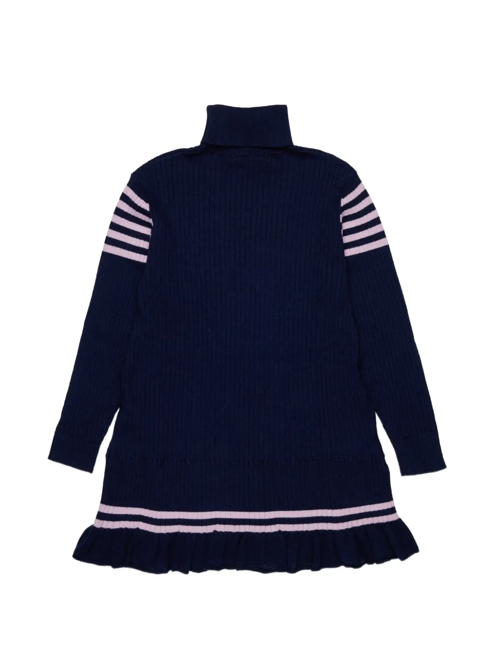 Marni Kids Jurk met hoge hals Blauw