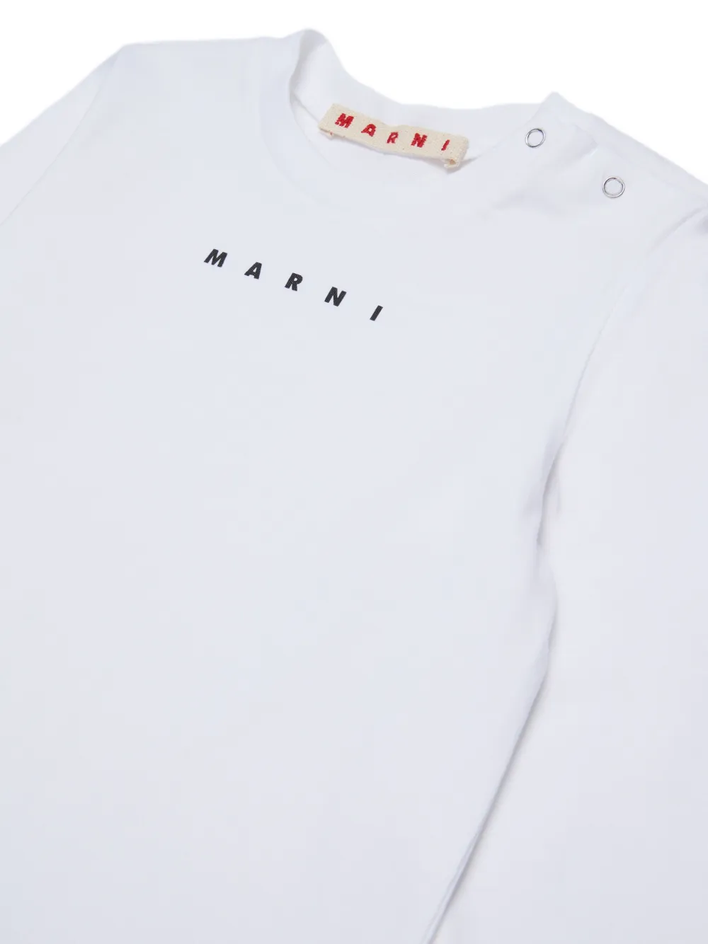 Marni Kids T-shirt met lange mouwen Wit