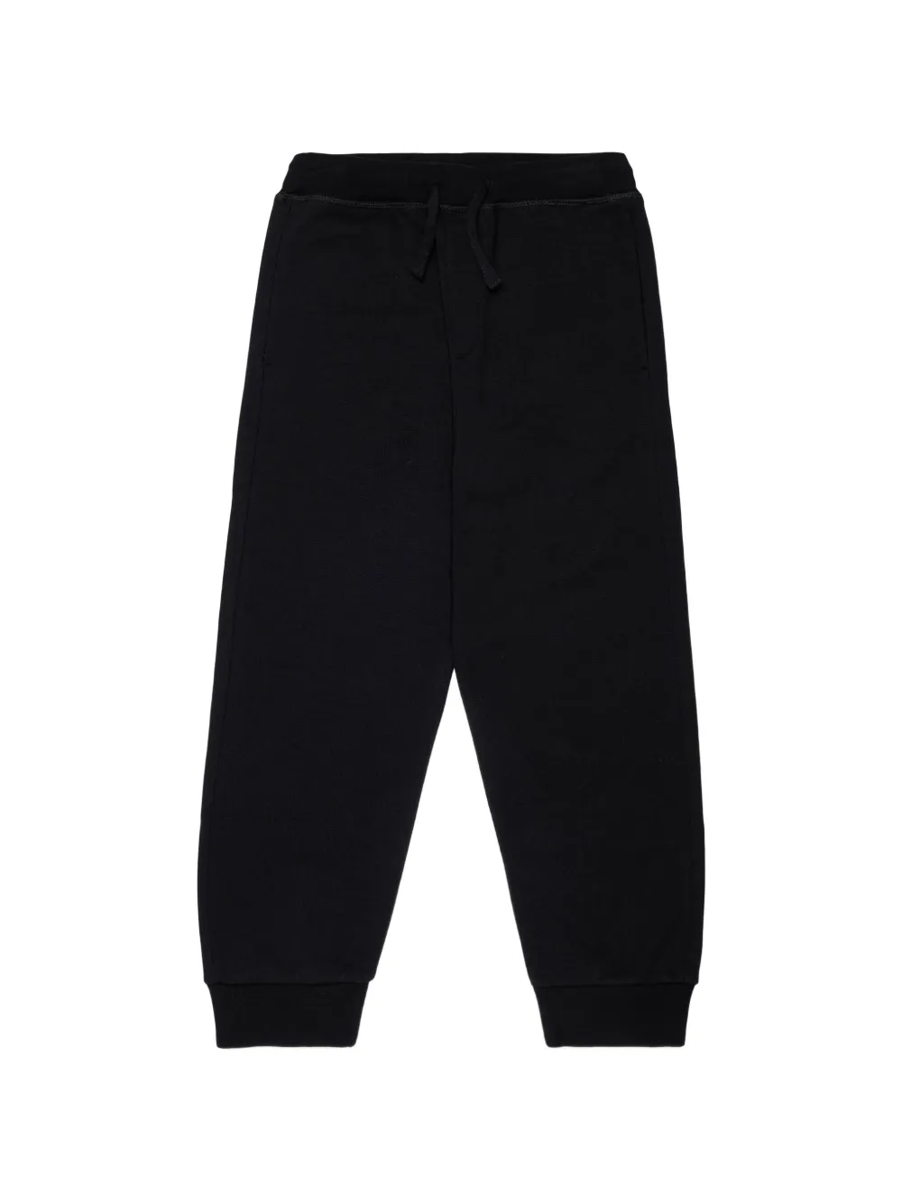 DSQUARED2 KIDS Pantaloni con stampa logo e coulisse - Nero