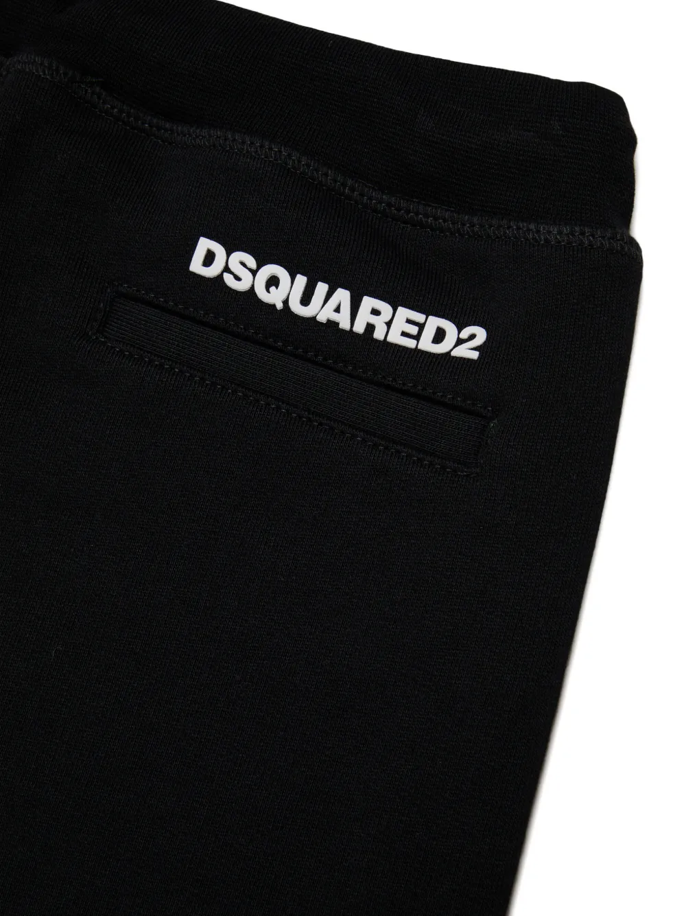 DSQUARED2 KIDS Broek met logoprint Zwart