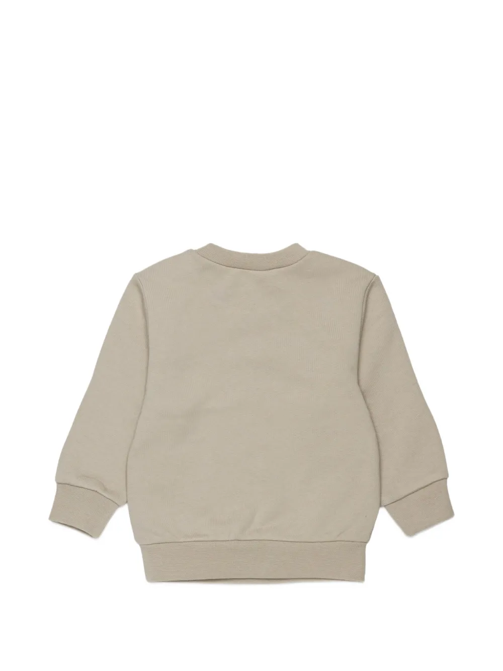 DSQUARED2 KIDS logoprint trui met schouderknoop Beige
