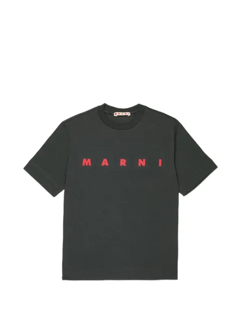 Marni Kids logo-print T-shirt