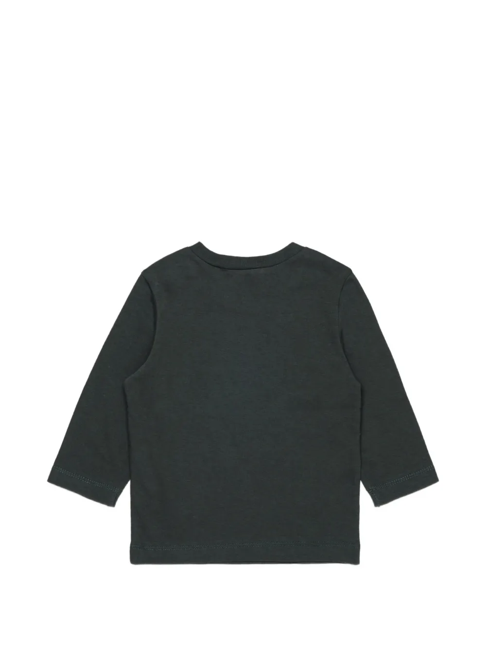 Marni Kids T-shirt met logoprint en knoop op de schouders Zwart