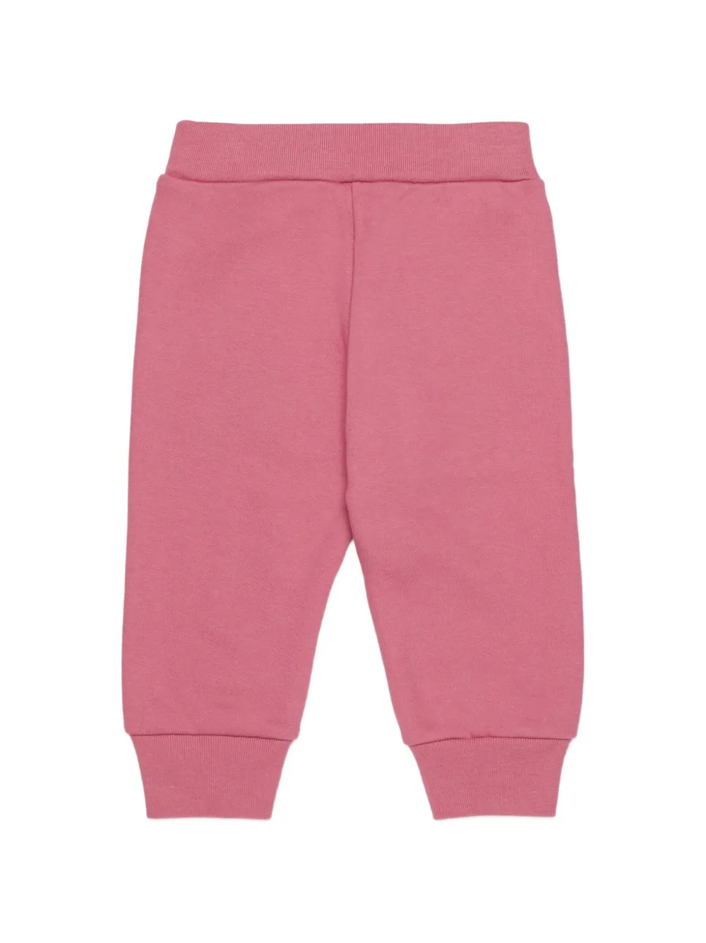 Marni Kids Katoenen broek met logoprint Roze