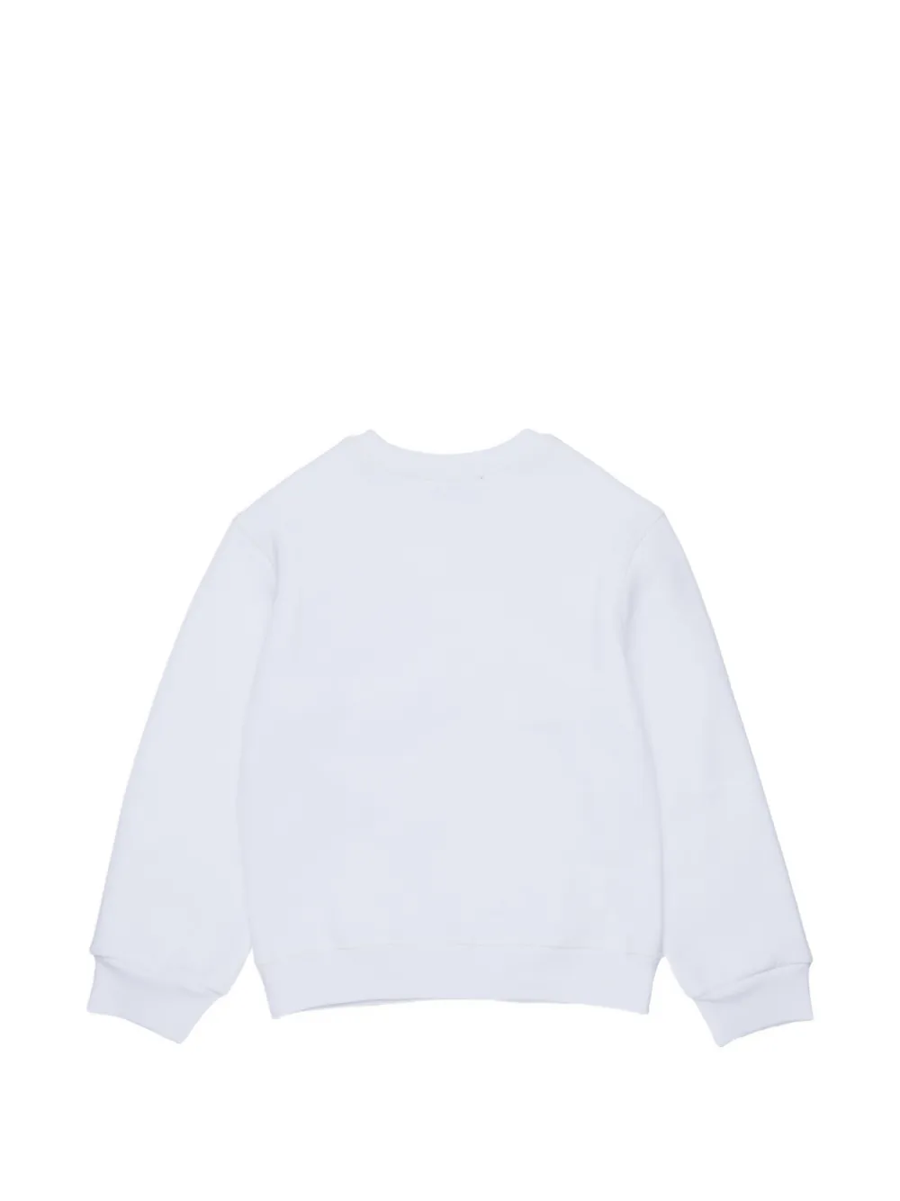 DSQUARED2 KIDS Sweater met patch en logoprint Wit