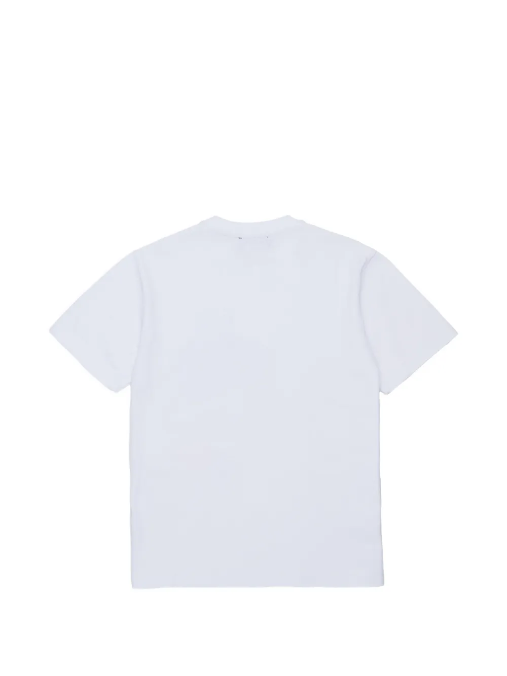 DSQUARED2 KIDS Katoenen T-shirt met logopatch Wit