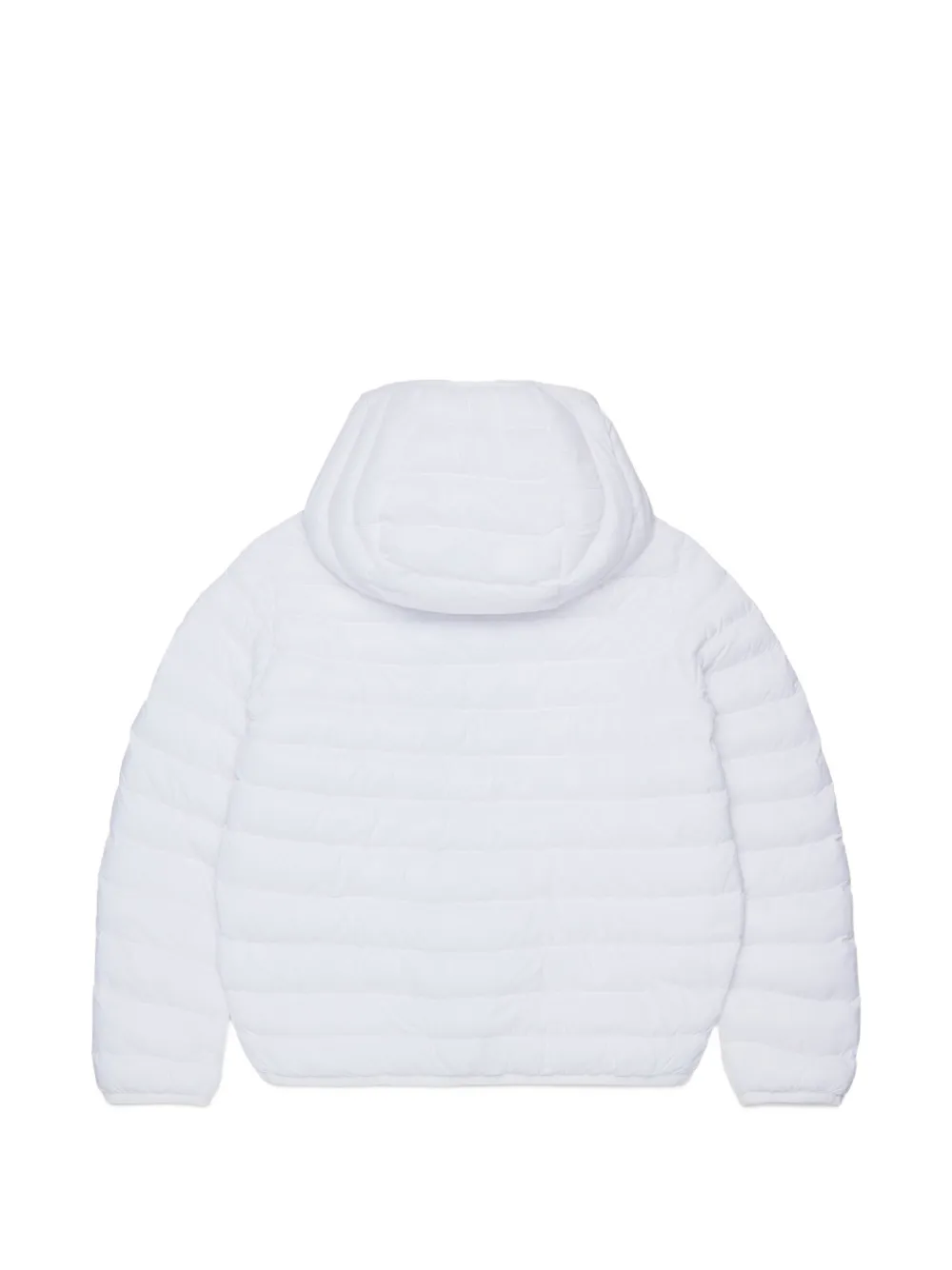 DSQUARED2 KIDS Gewatteerd jack met logoprint Wit