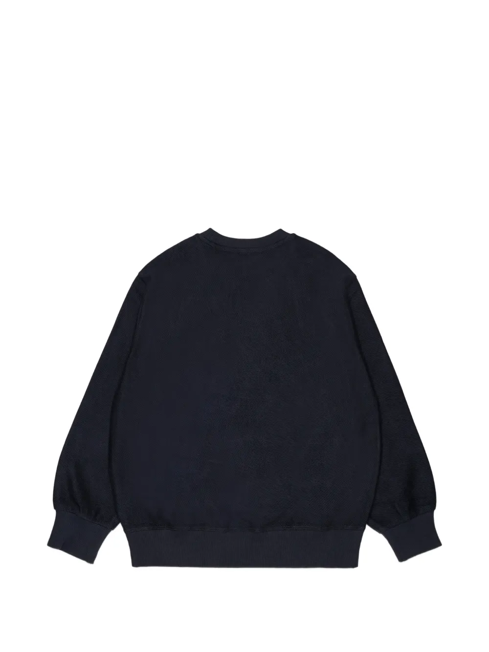Diesel Kids Trui met Oval D logoprint Zwart