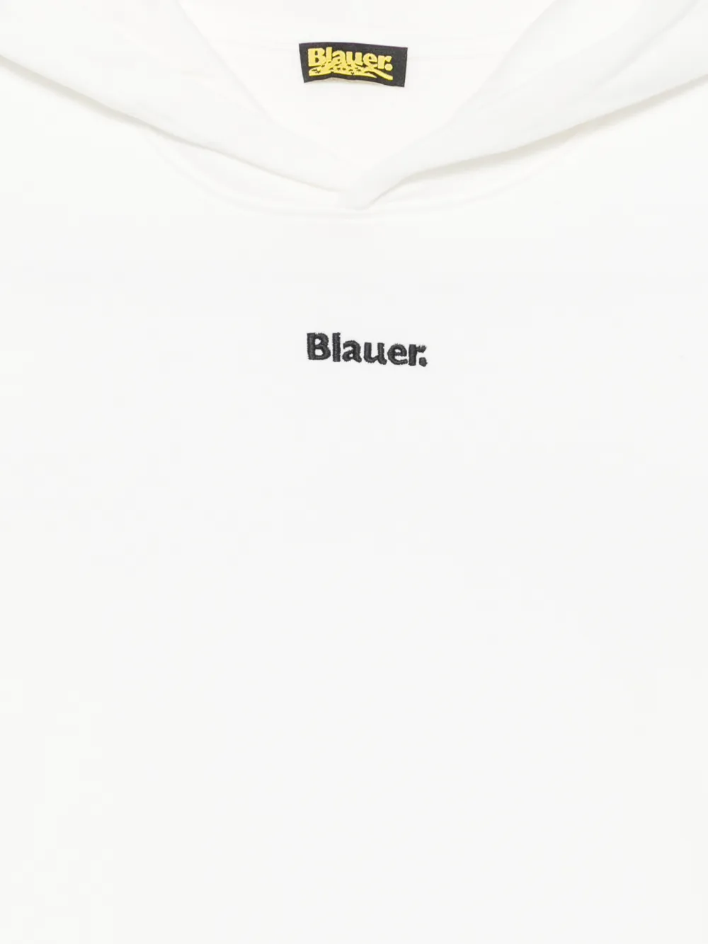 Blauer Hadassah hoodie met logoprint Wit