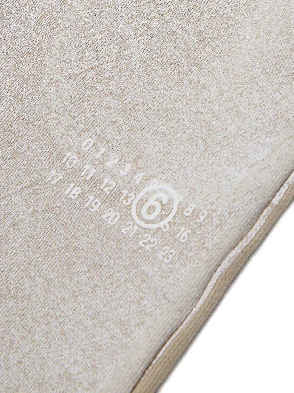 MM6 Maison Margiela Kids Trainingsbroek met logoprint Beige