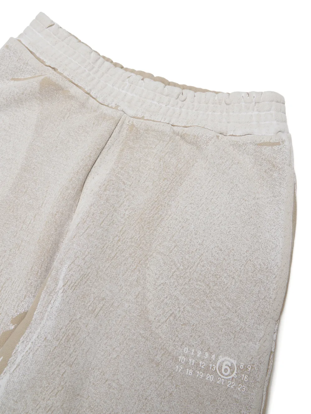 MM6 Maison Margiela Kids Trainingsbroek met logoprint Beige