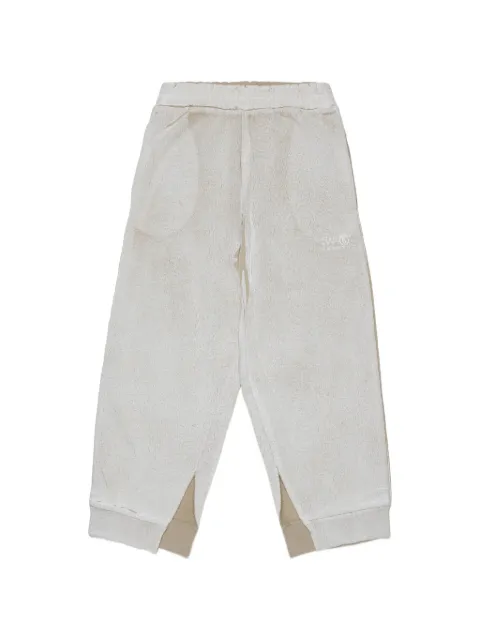 MM6 Maison Margiela Kids logo-print tracksuit bottoms