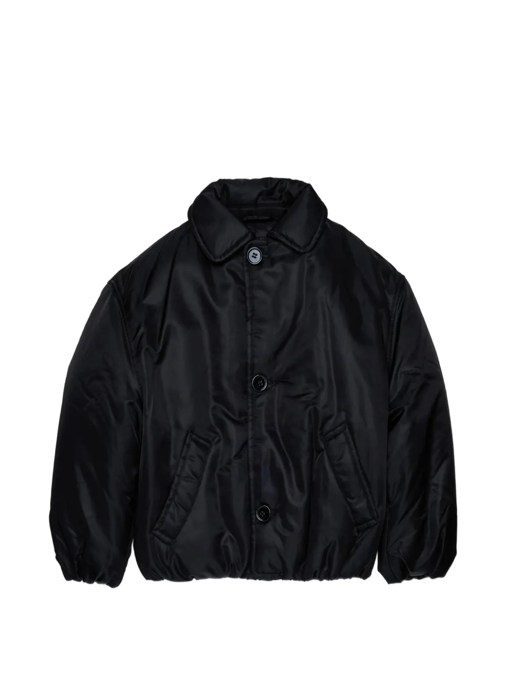 MM6 Maison Margiela Kids Piumino con bottoni - Nero