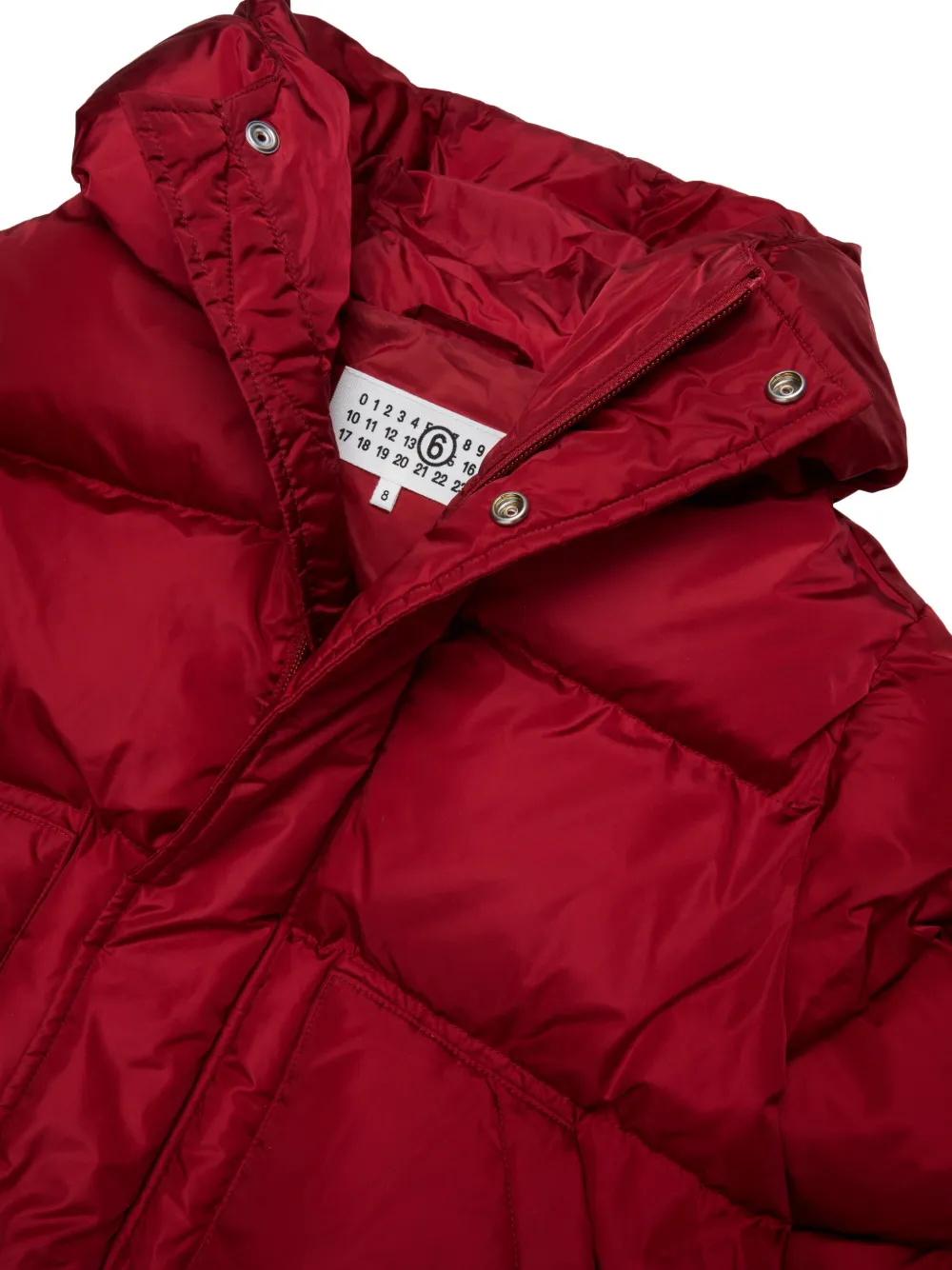 MM6 Maison Margiela Kids Gewatteerd jack Rood