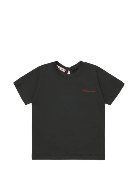 Marni Kids playera con logo bordado