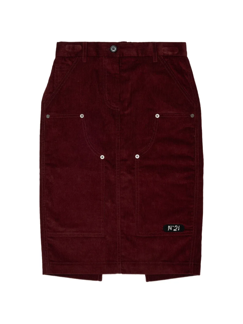 Nº21 Kids Gonna a coste con applicazione - Rosso