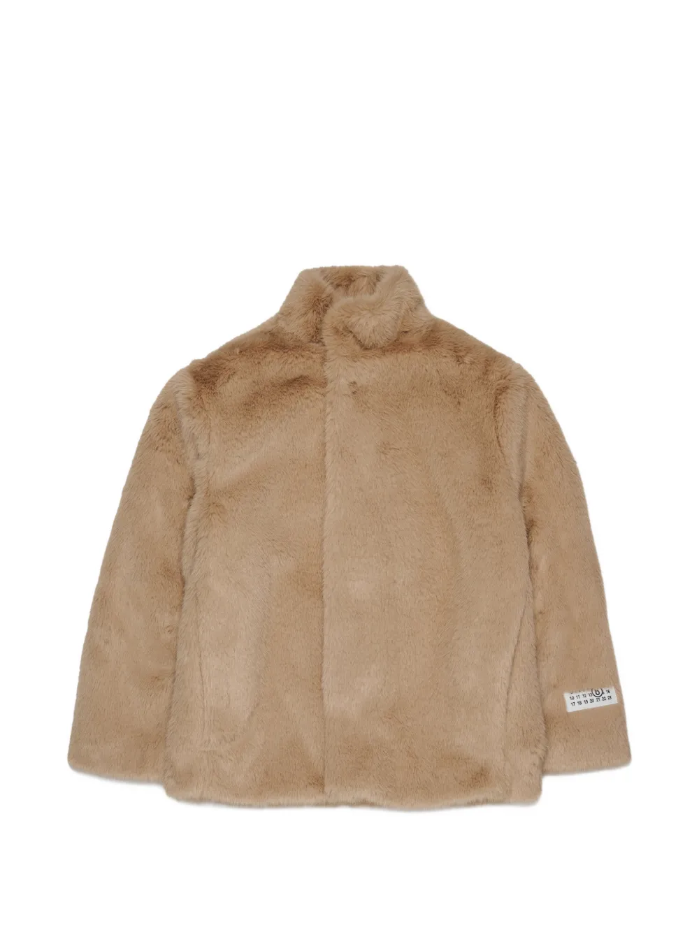 MM6 Maison Margiela Kids Giacca con applicazione - Toni neutri