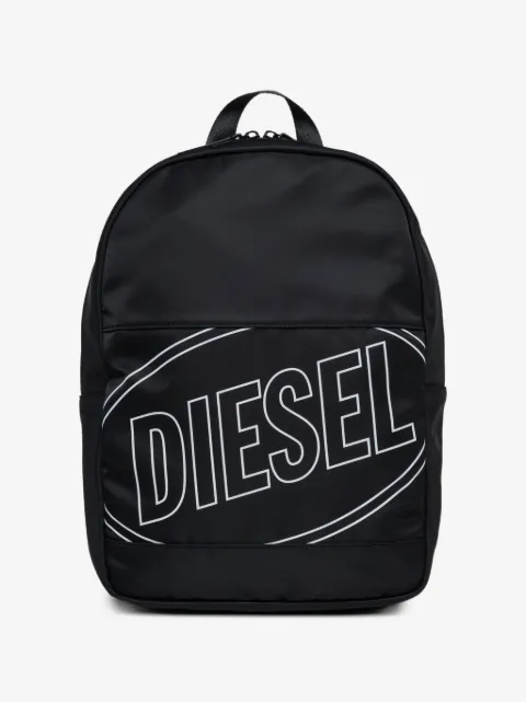 Diesel Kids logo-print backpack