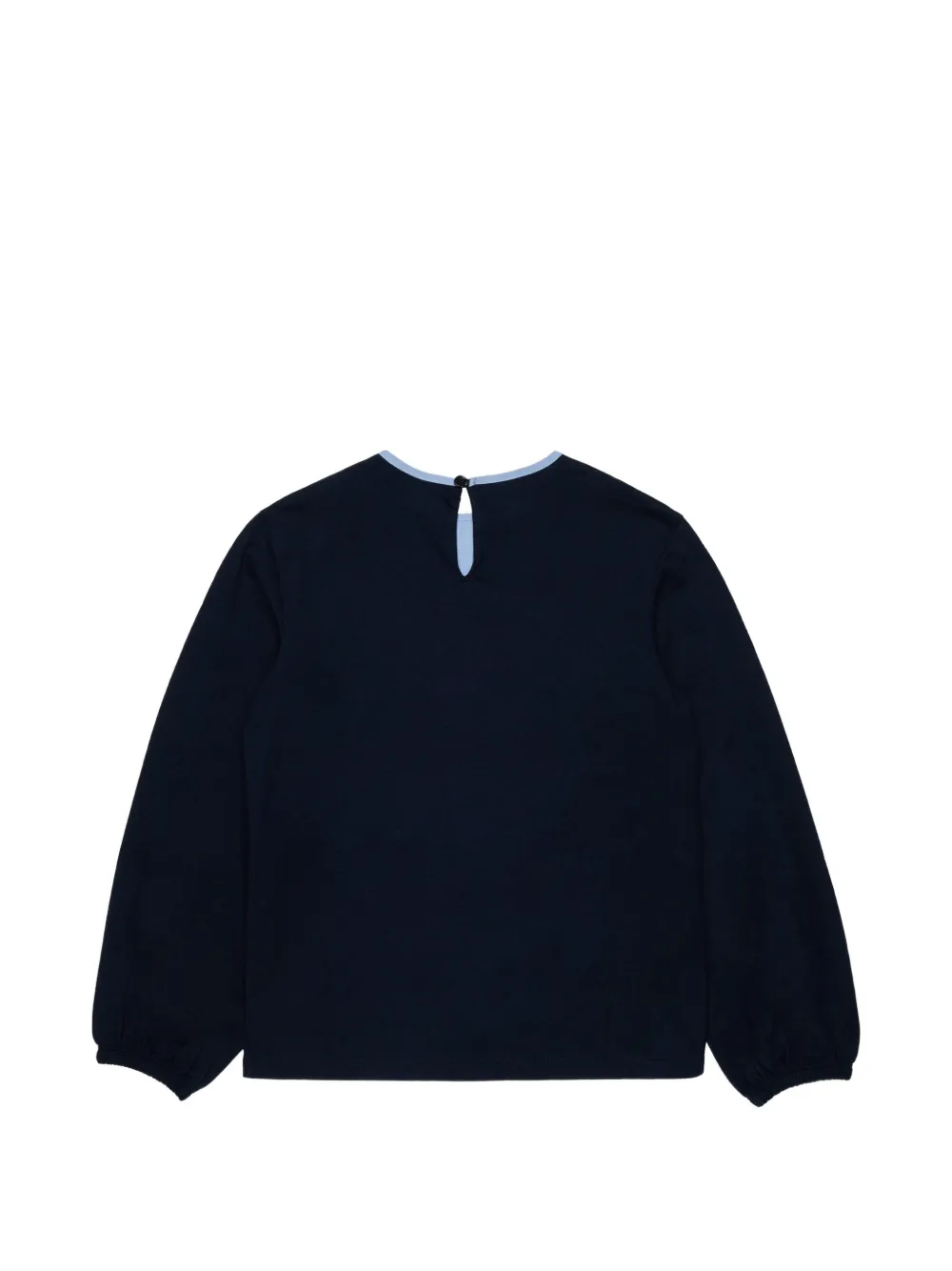 Marni Kids T-shirt met logoprint Blauw