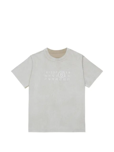 MM6 Maison Margiela Kids logo-print T-shirt