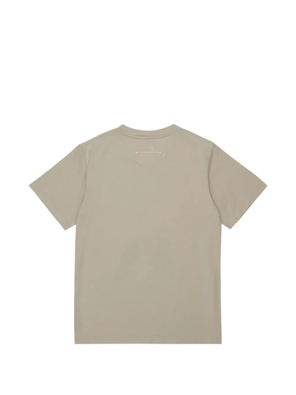 MM6 Maison Margiela Kids T-shirt met logoprint Beige