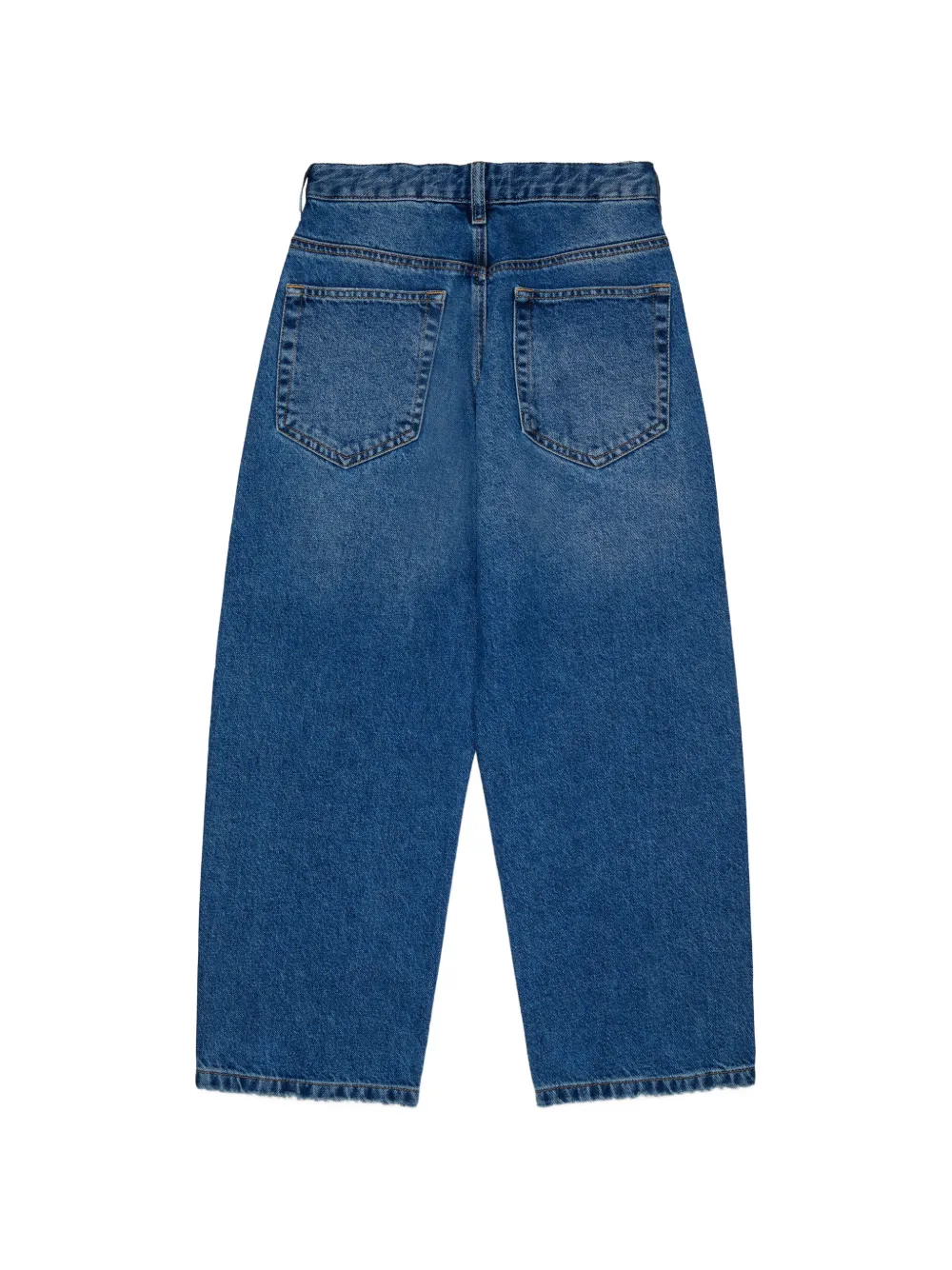 Nº21 Kids Flared jeans met logo-label Blauw