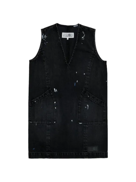 MM6 Maison Margiela Kids vestido sin mangas