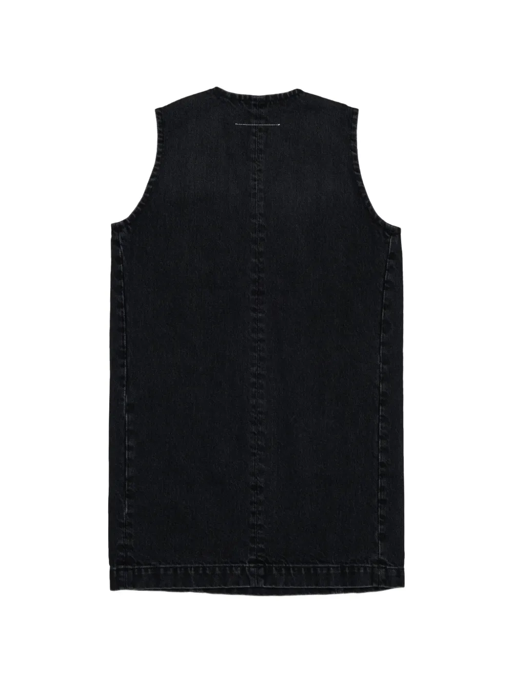 MM6 Maison Margiela Kids Mouwloze jurk Zwart