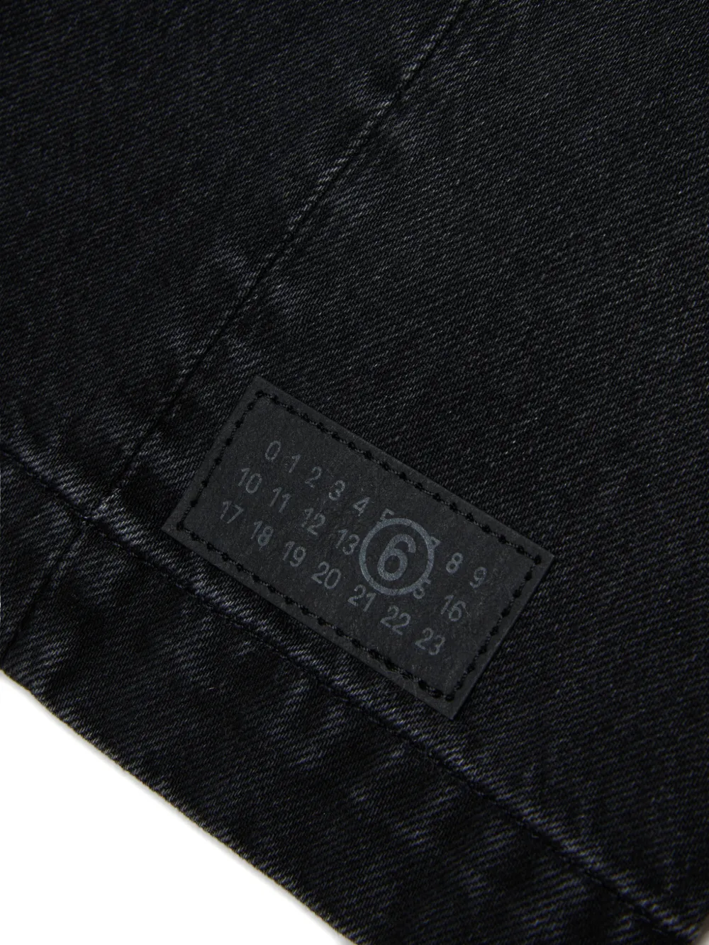 MM6 Maison Margiela Kids Mouwloze jurk Zwart