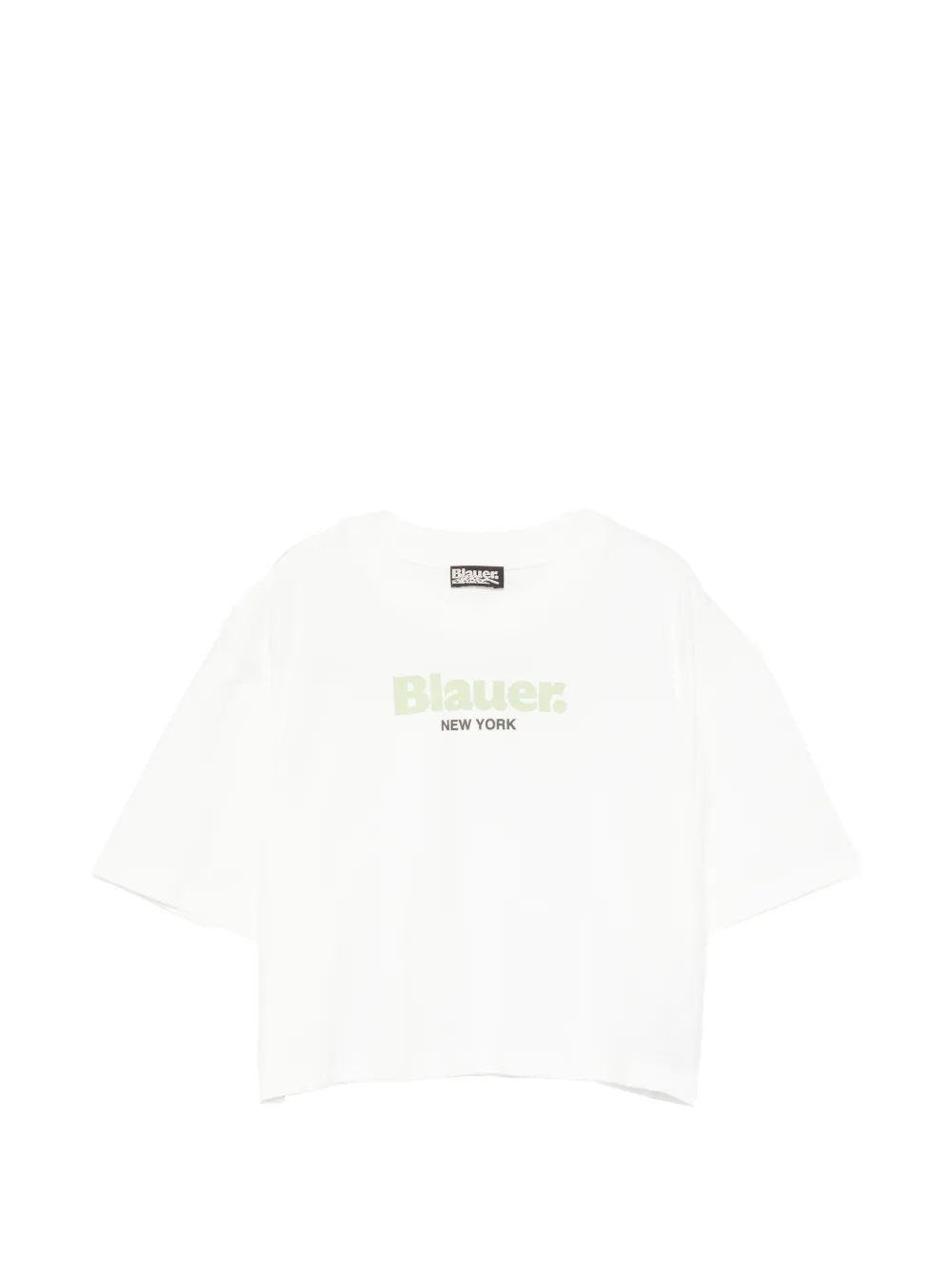 Blauer Harriett logo-print T-shirt - Bianco