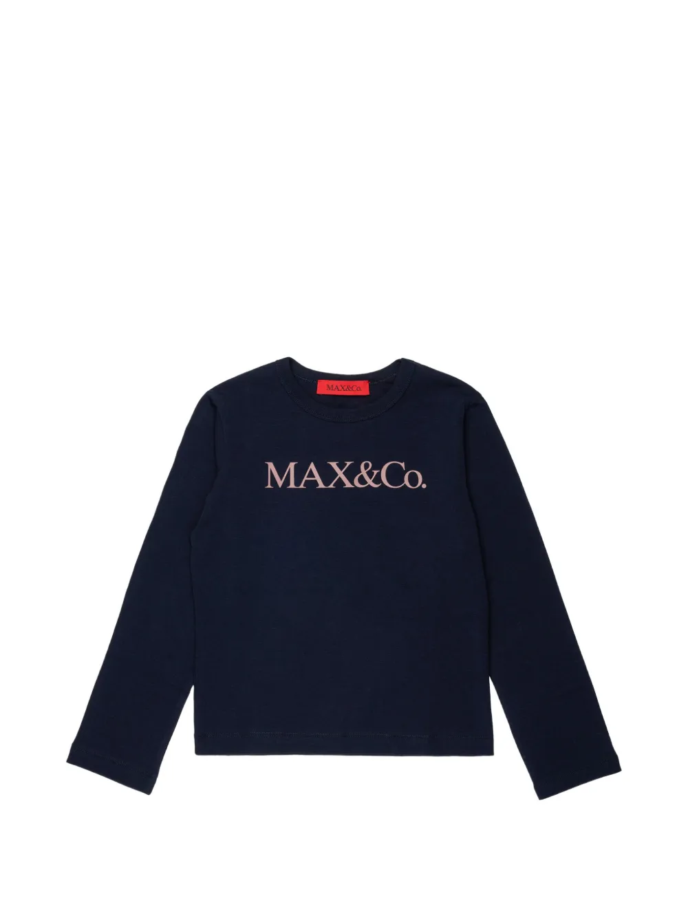 MAX&Co. Kids t-shirt à logo imprimé - Bleu MAX&Co. Kids t-shirt à logo imprimé - Bleu