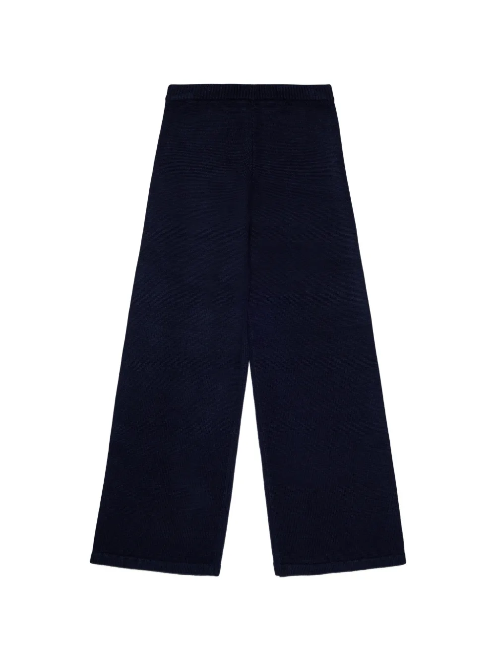 MAX&Co. Kids Broek met geborduurd logo Blauw