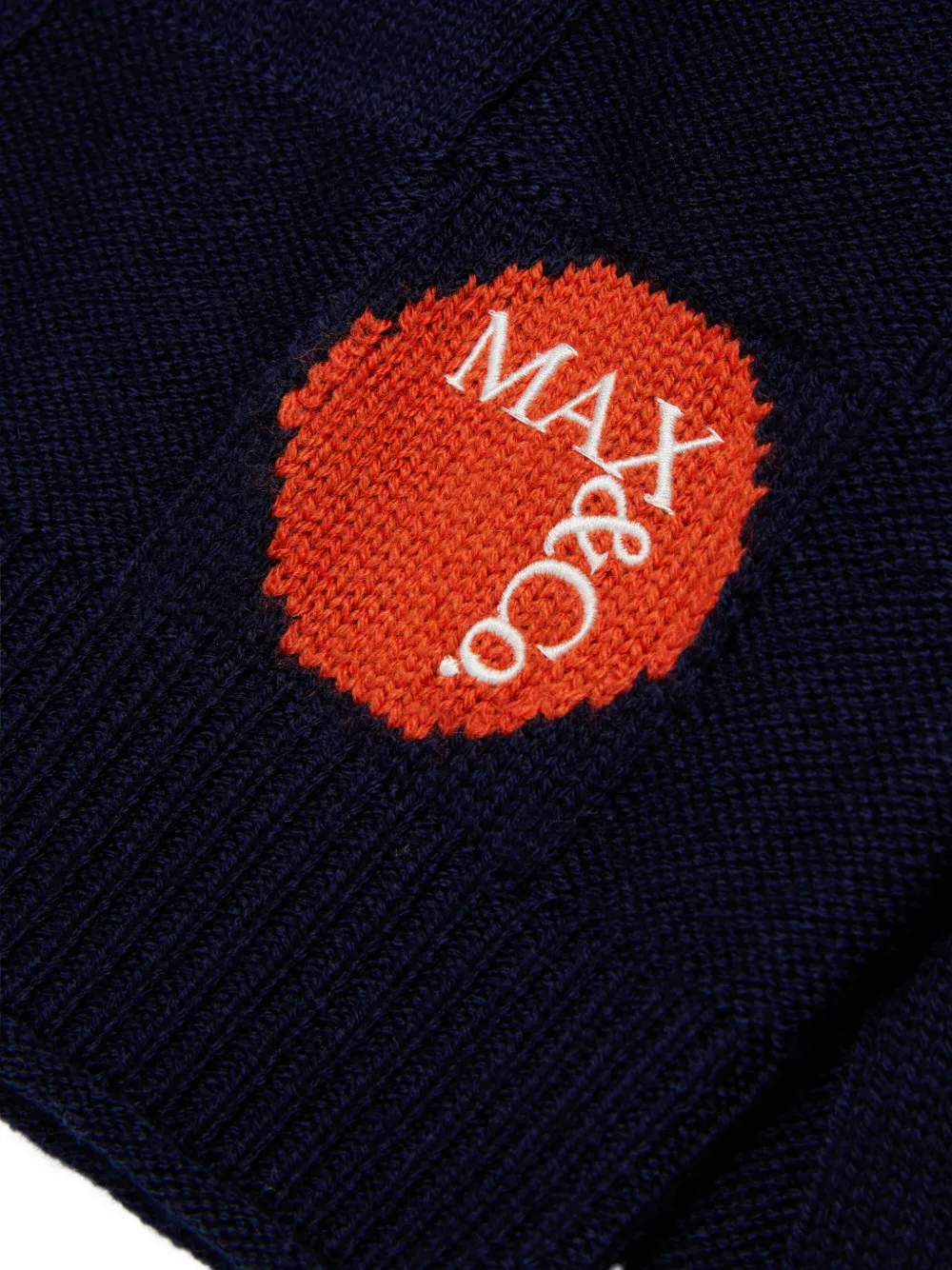 MAX&Co. Kids Trui met logopatch Blauw